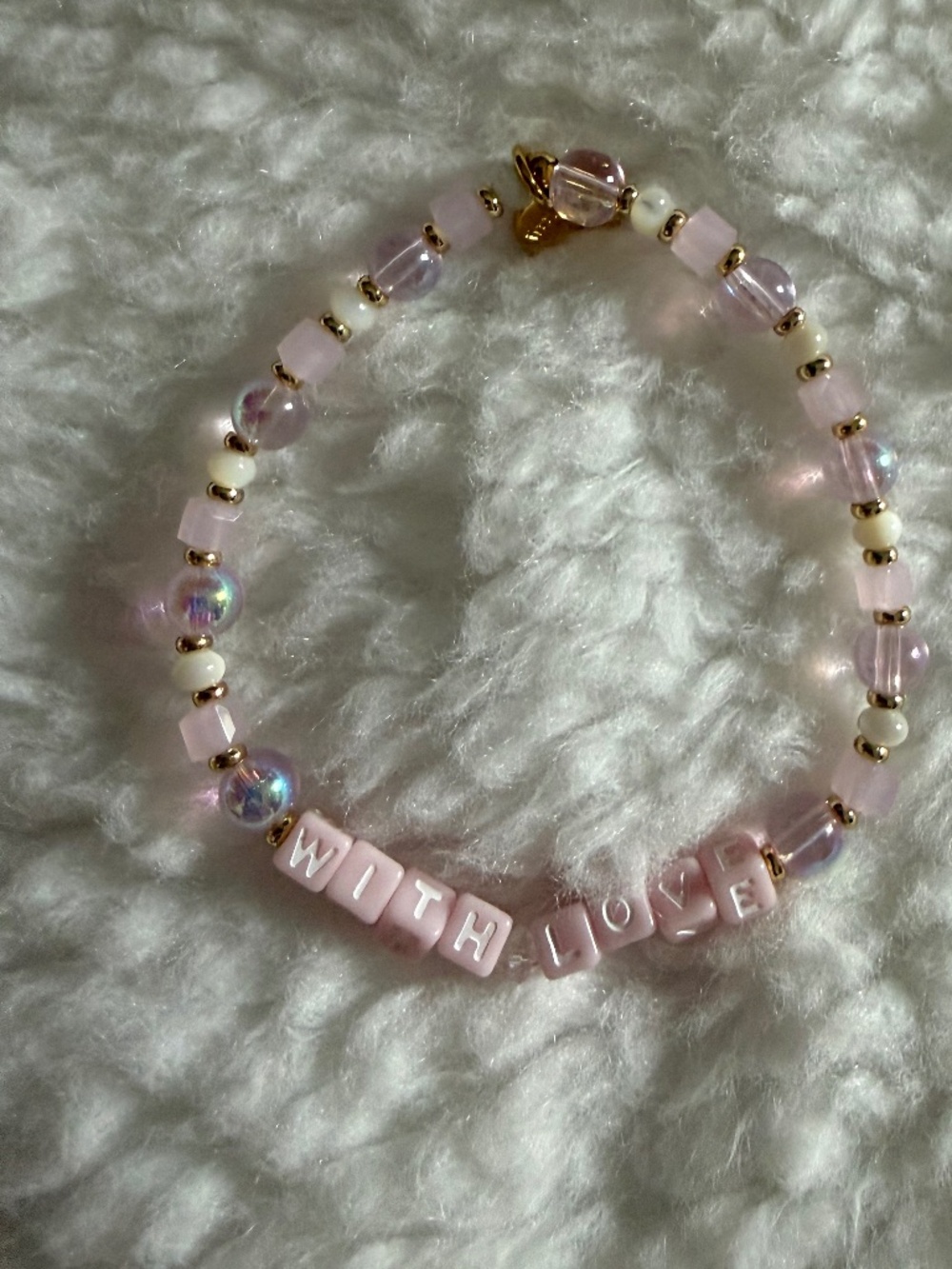 Little Words Project “WITH LOVE” bracelet